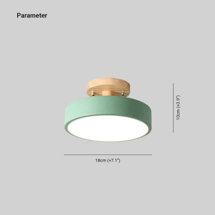 Modern Round LED Ceiling Lamp - Nova | Kalsten