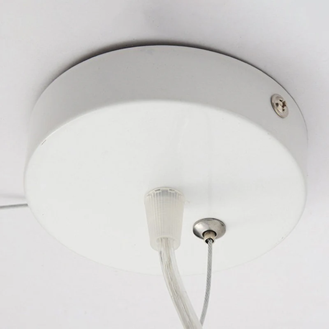 Designer Cloud LED Pendant Lamp White PVC/Cotton - Nimbus | Kalsten