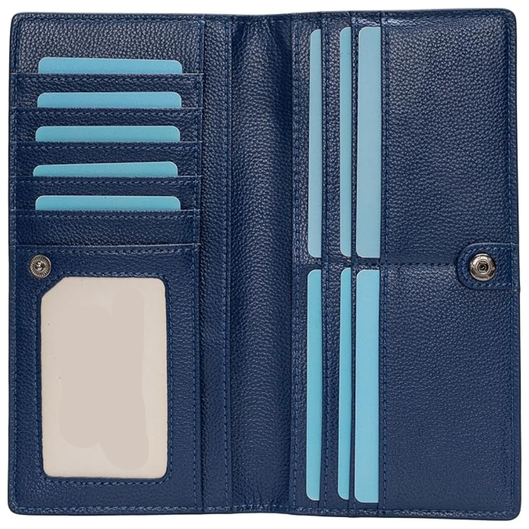 Ultra-thin RFID Leather Wallet Kalsten