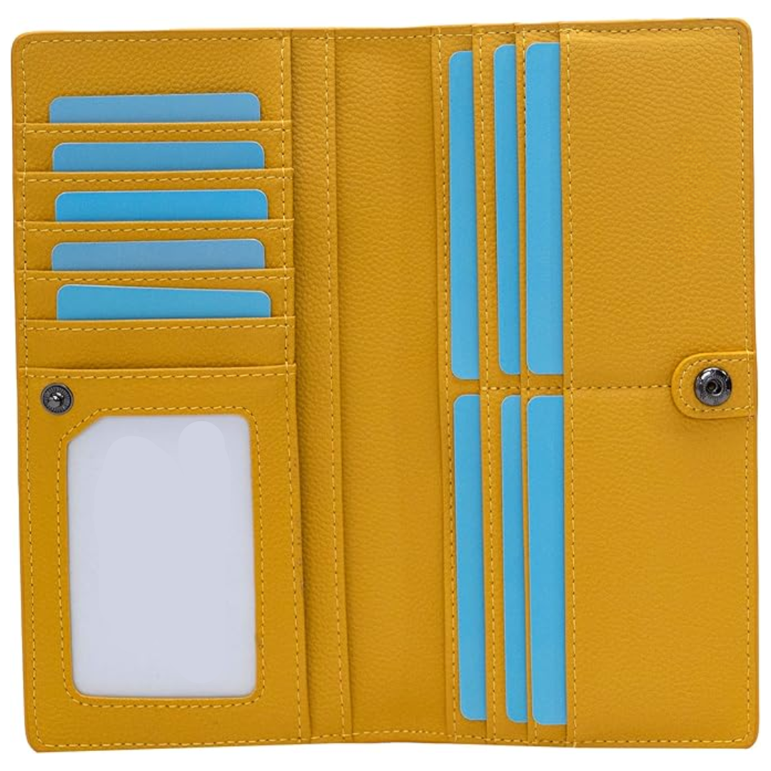 Ultra-thin RFID Leather Wallet Kalsten