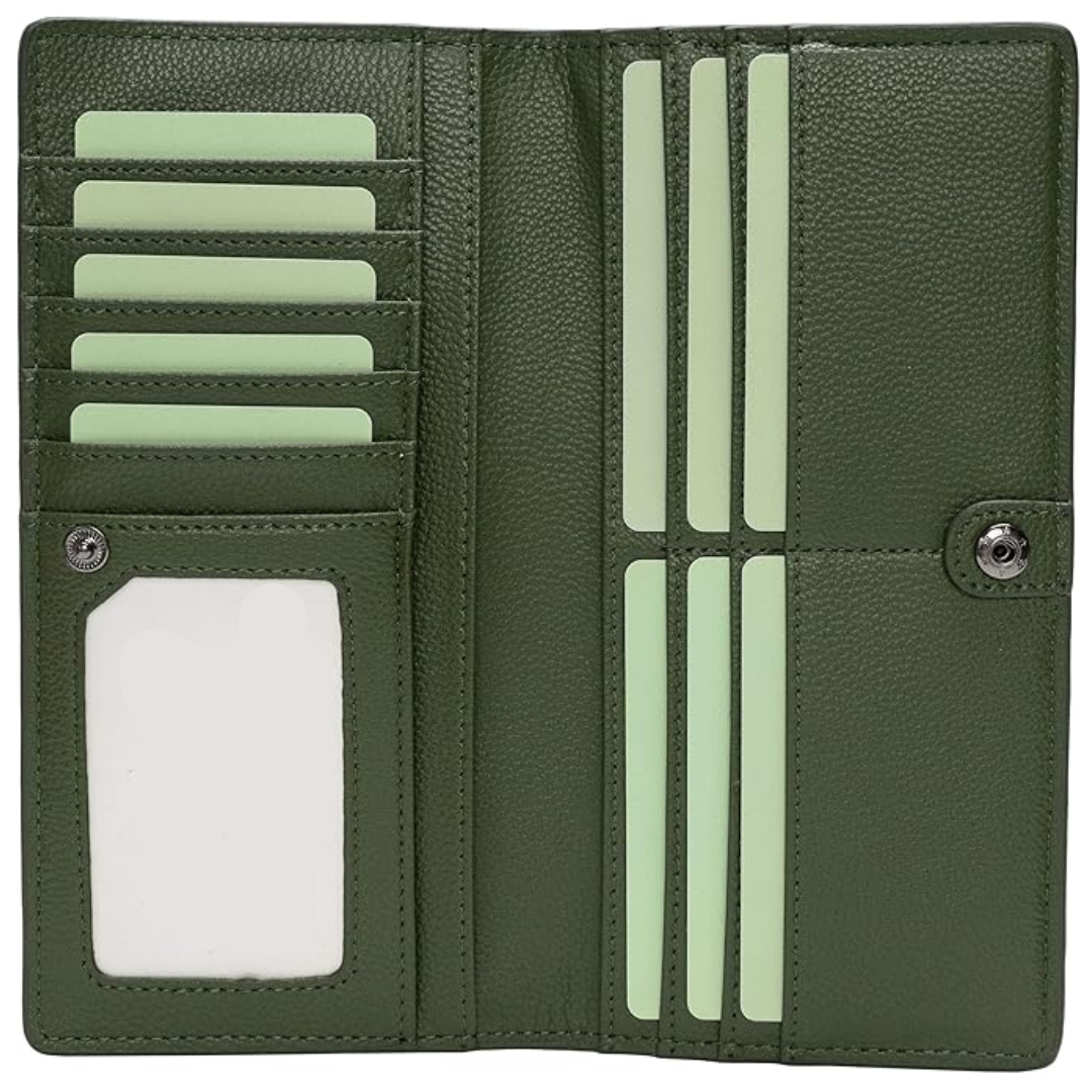 Ultra-thin RFID Leather Wallet Kalsten