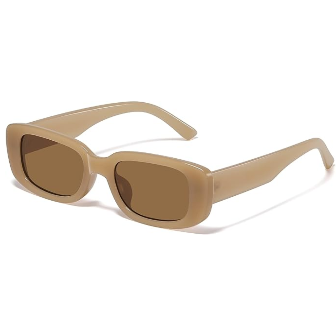 Retro Rectangular Y2K Sunglasses - Aria | Kalsten