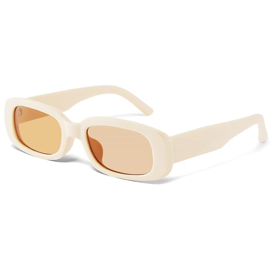 Retro Rectangular Y2K Sunglasses - Aria | Kalsten