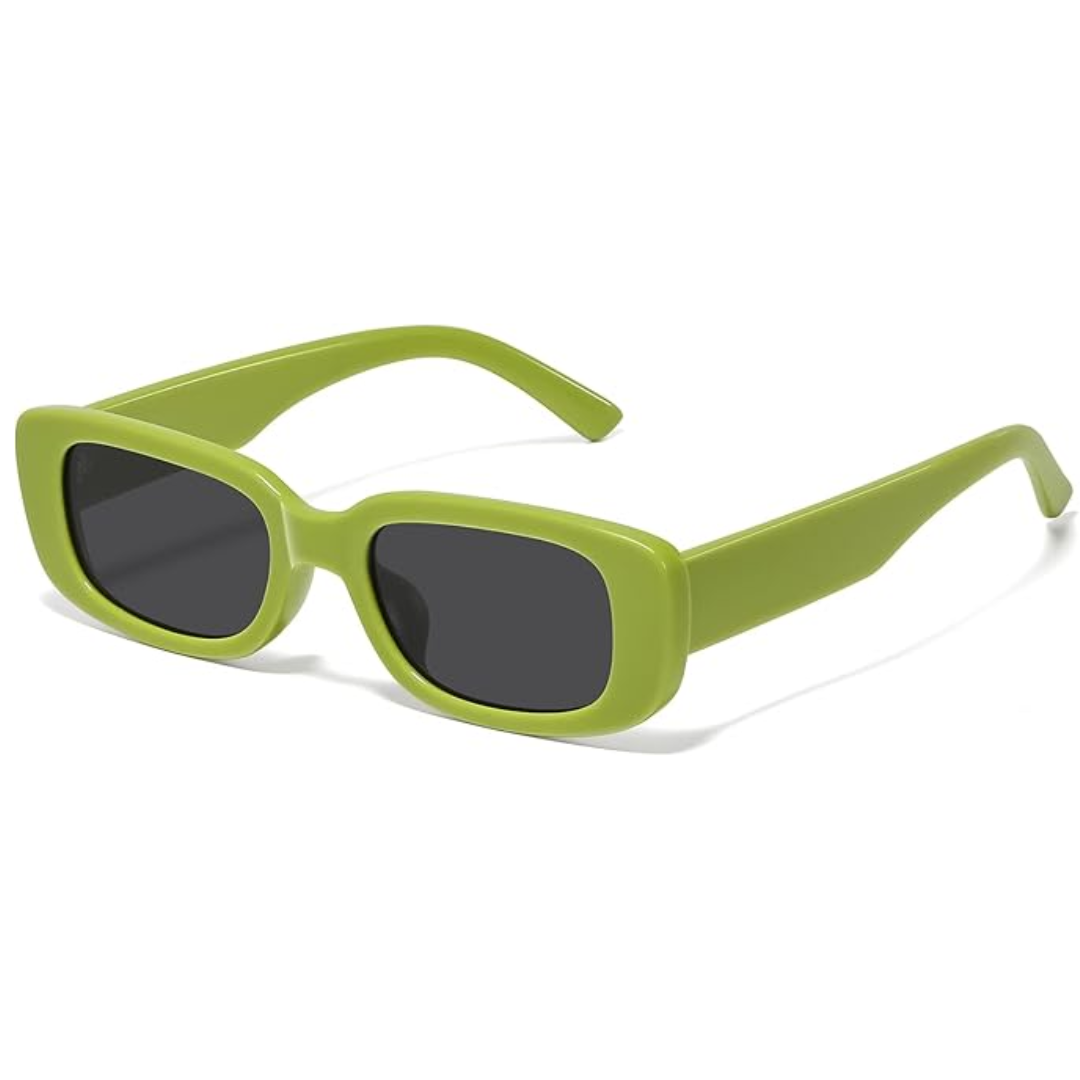 Retro Rectangular Y2K Sunglasses - Aria | Kalsten