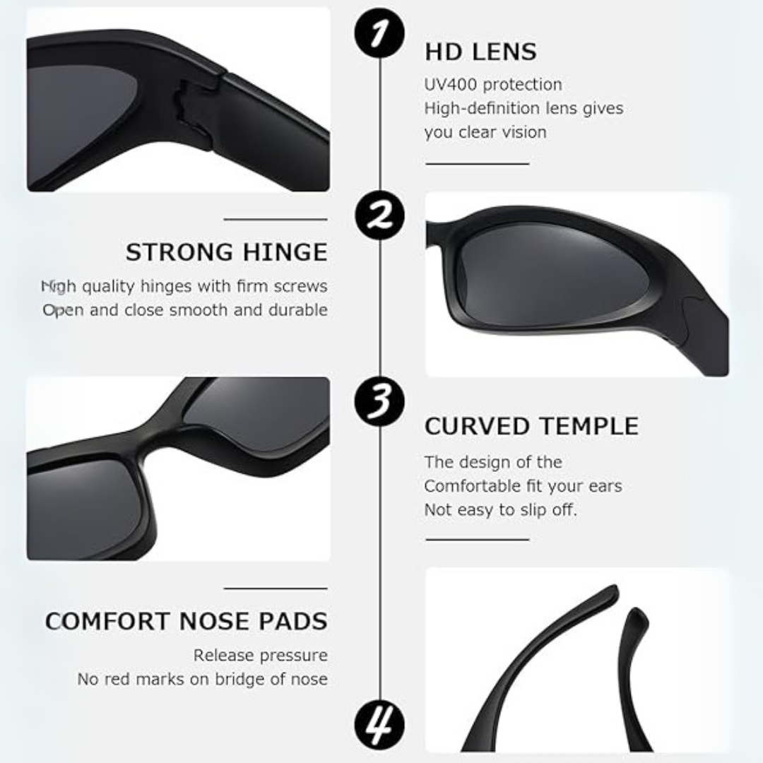 Polarized Sports Sunglasses - SwiftWrap | Kalsten