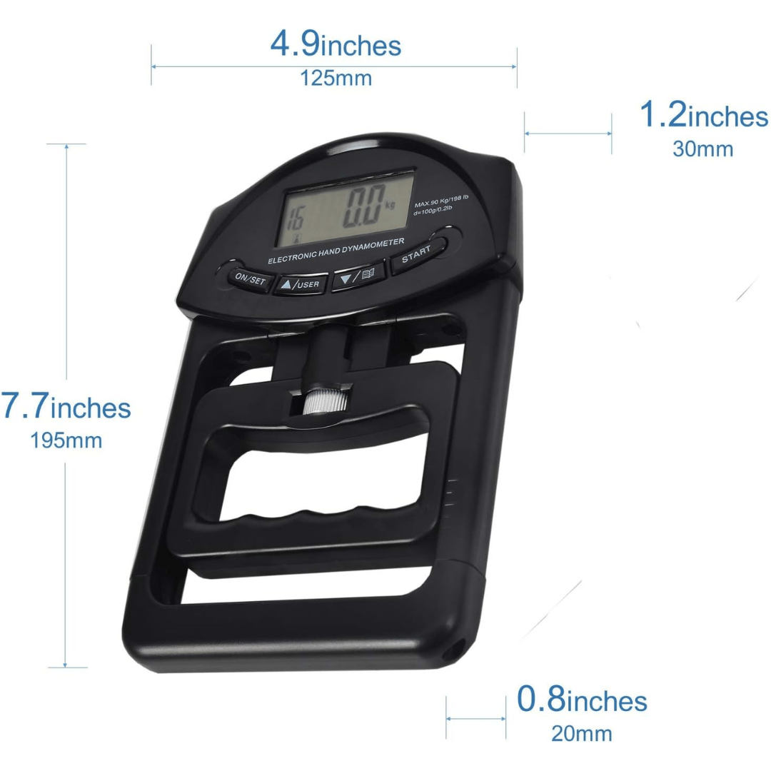 Kalsten | Precise hand-held measuring device for grip force measurement up to 120 kg