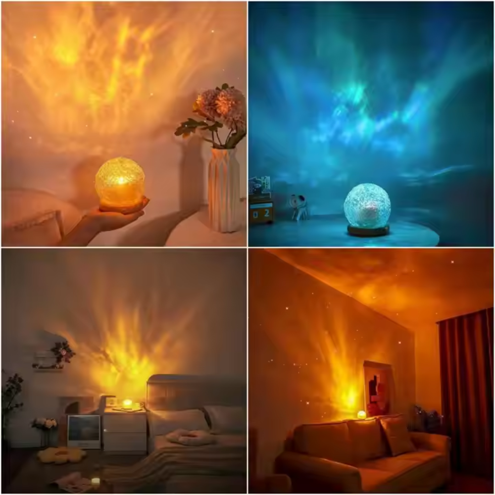 Unique Wave Effect Table Lamp for Relaxation | Kalsten
