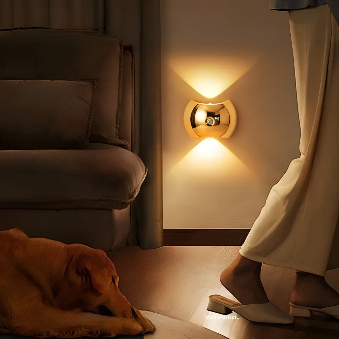 Wall lamp with motion sensor – Dual LED light Top & Bottom | Magnetic & Portable | Kalsten