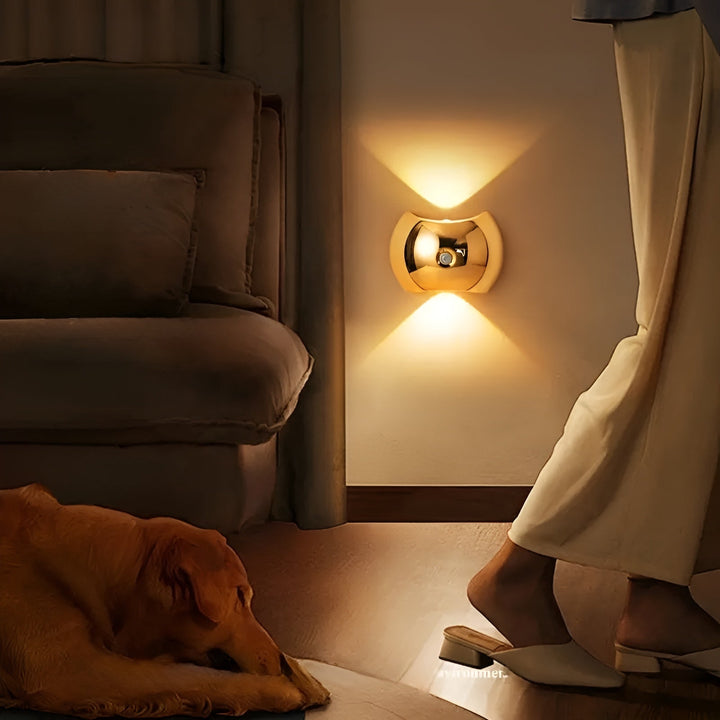 Wall lamp with motion sensor – Dual LED light Top & Bottom | Magnetic & Portable | Kalsten