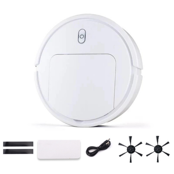 Kalsten | Cleanoro S6 Robot Vacuum Cleaner | Compact & Intelligent | For Pet Hair, Hard Floors & Carpets | 2h Runtime