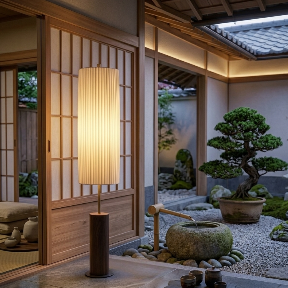 Kiyora Wabi-Sabi LED Floor Lamp