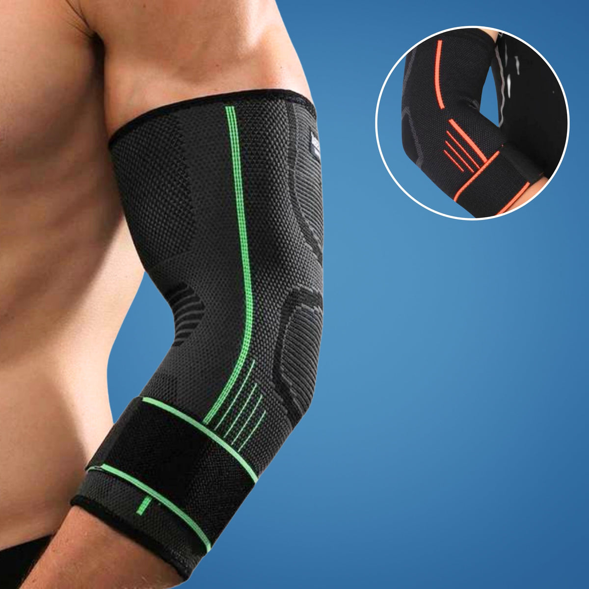 FlexiShield Orthopedic Elbow Brace | Pain Therapy - Elbow Support - for Tendinitis - Arthritis - Injury Rehabilitation Karnz