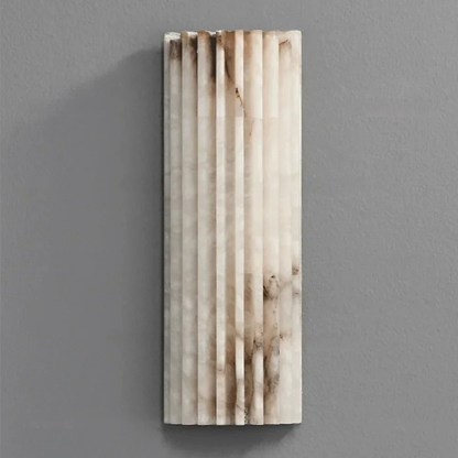 MarbleGlow Minimalist Marble Wall Sconce