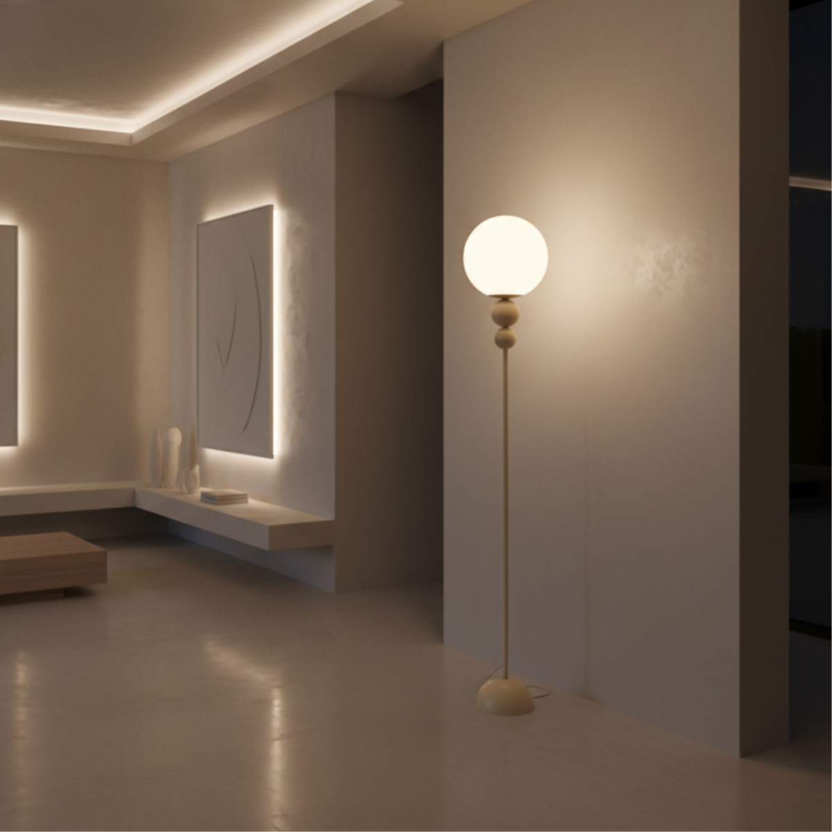 Clavora LED Floor Lamp
