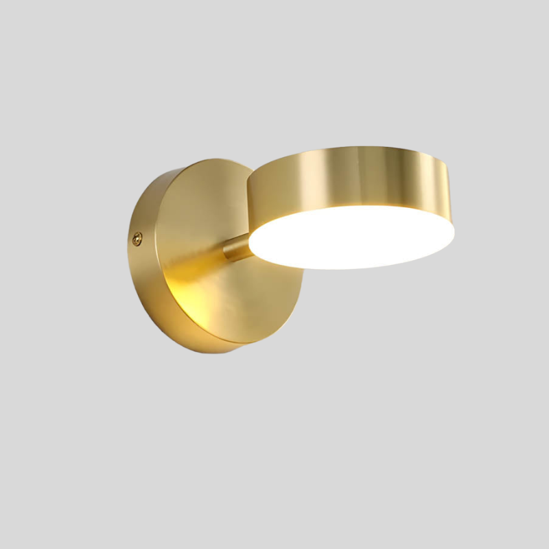 Elegant Scandinavian Copper LED Wall Lamps for Stylish Lighting Kalsten