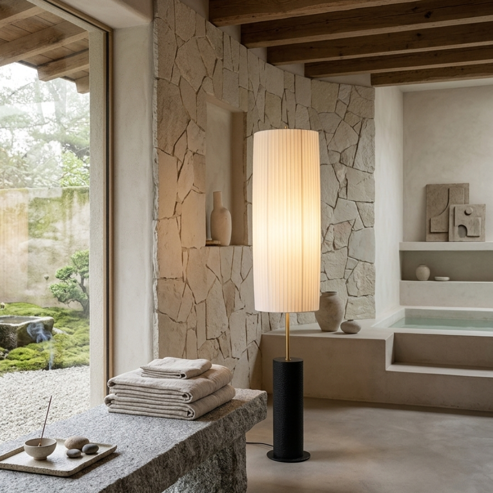 Kiyora Wabi-Sabi LED Floor Lamp