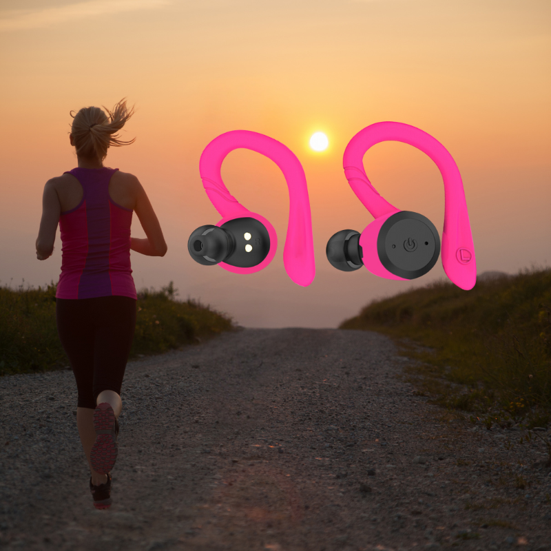 Kalsten | Vega - Waterproof wireless sports earplugs with 20 hours playtime