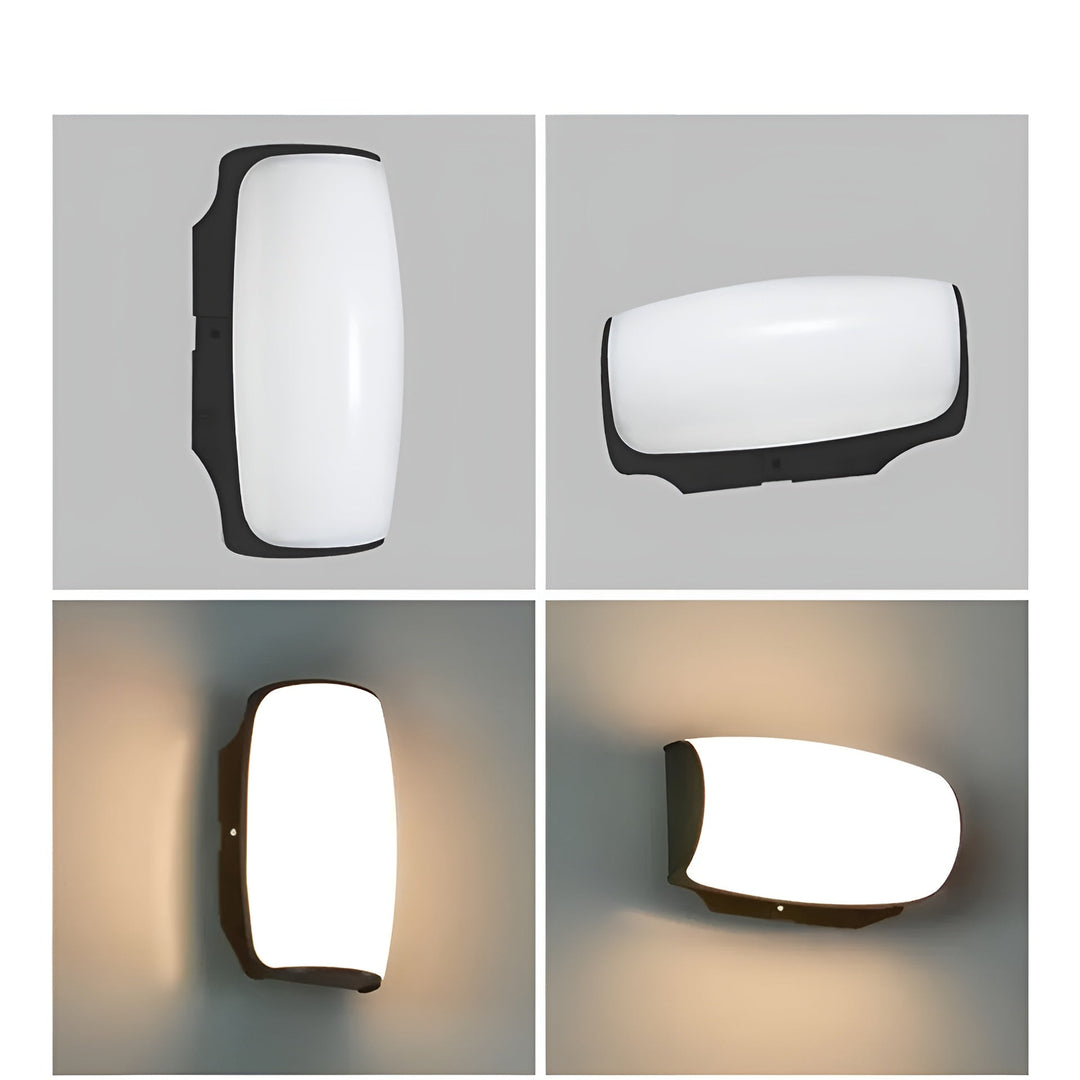 LED outdoor wall light - waterproof with motion detector | Perfect for garden, terrace & driveway | Kalsten