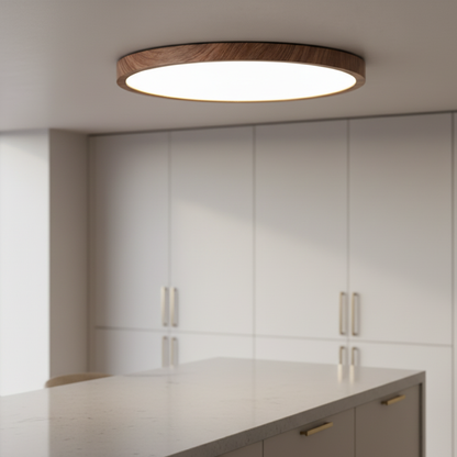 Ethos Ultra-Thin Japandi Flush Mount