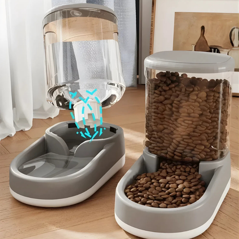 PawFill Feed & Water Dispenser Set automatic | Kalsten