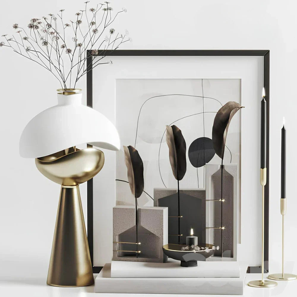 LumiDome Sculpted Table Lamp | Kalsten