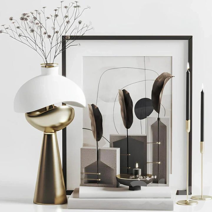 LumiDome Sculpted Table Lamp | Kalsten