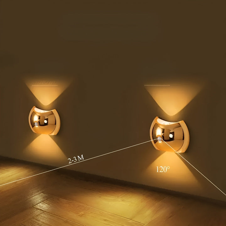 Wall lamp with motion sensor – Dual LED light Top & Bottom | Magnetic & Portable | Kalsten