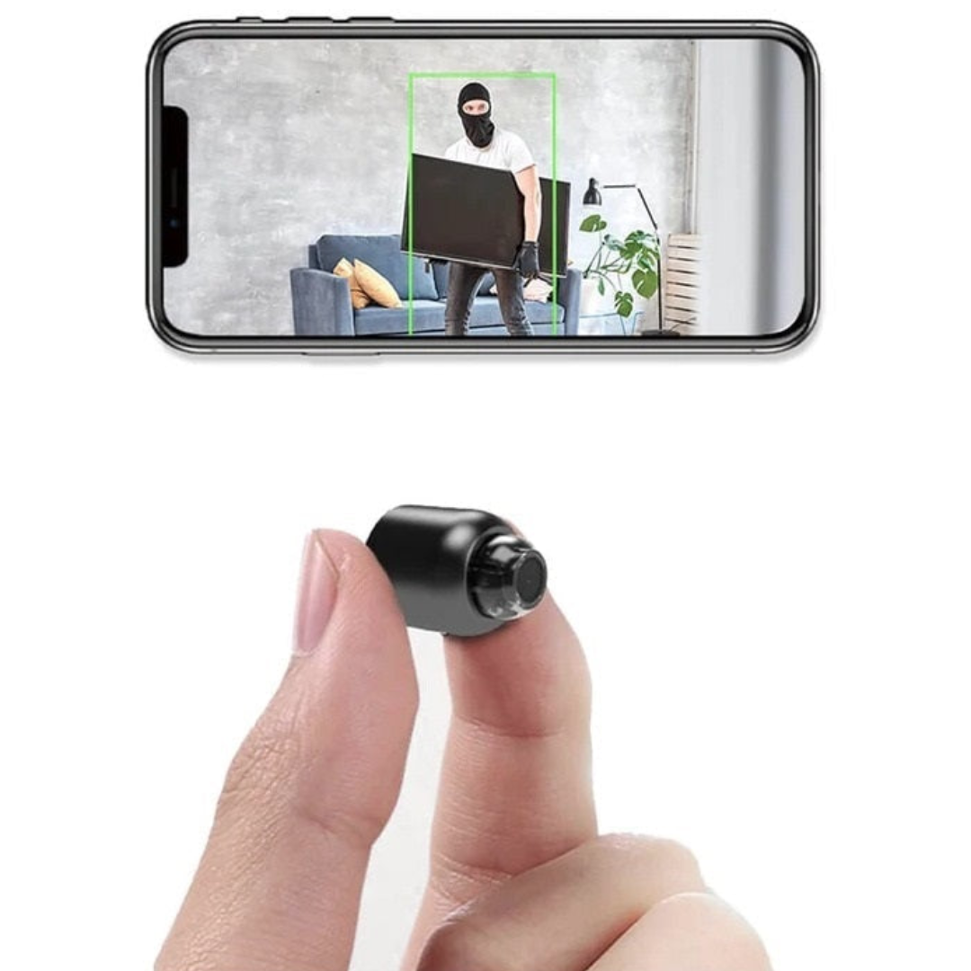 Kalsten | Compact WiFi Surveillance Camera | Wireless | Night Vision | Motion Detection