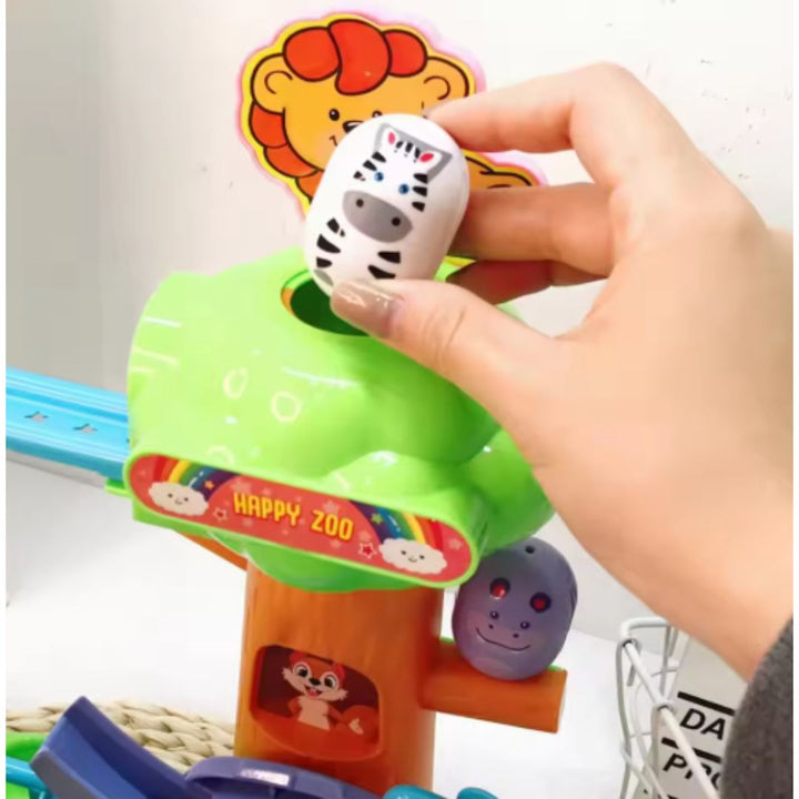 Kalsten | Creative Constructions – Animal Slide Toy with Animals and Slides