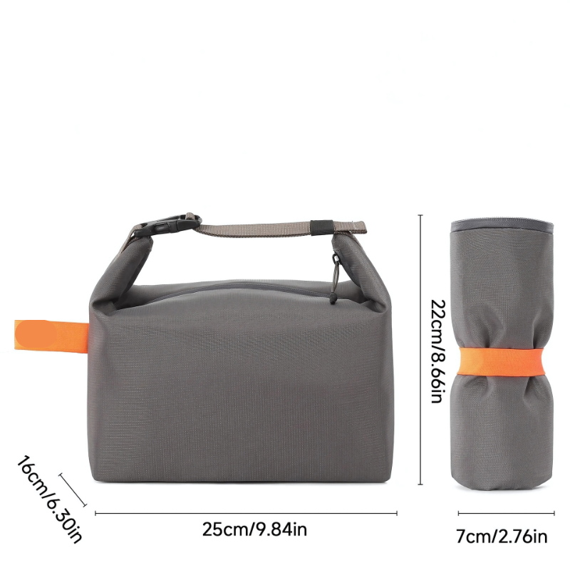 Kalsten | UrbanLunch Foldable Insulated Lunch Bag – Keeps Food Fresh and Stylish On-the-Go