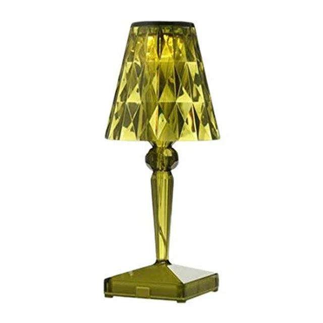 Acrylic Crystal Table Lamp – Artistic Design, Dimmable, Energy Saving, Ideal for Living Room or Bedroom | Kalsten