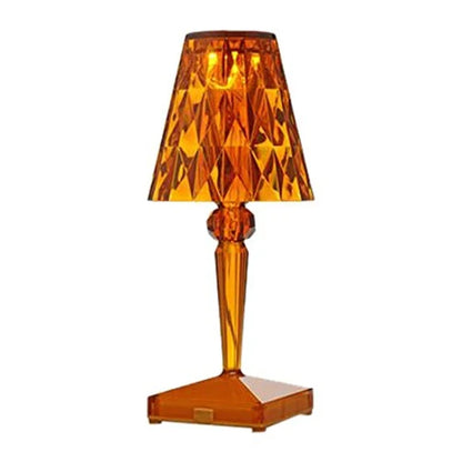 Acrylic Crystal Table Lamp – Artistic Design, Dimmable, Energy-saving, Ideal for Living Room or Bedroom | Brehn