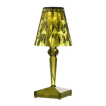 Acrylic Crystal Table Lamp – Artistic Design, Dimmable, Energy-saving, Ideal for Living Room or Bedroom | Karnz