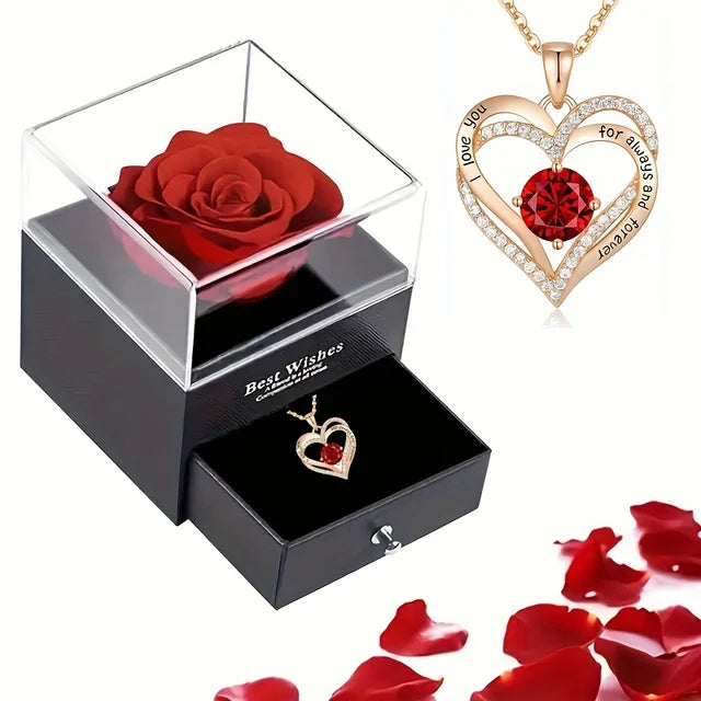 Kalsten | Necklace with Rose Gift Box