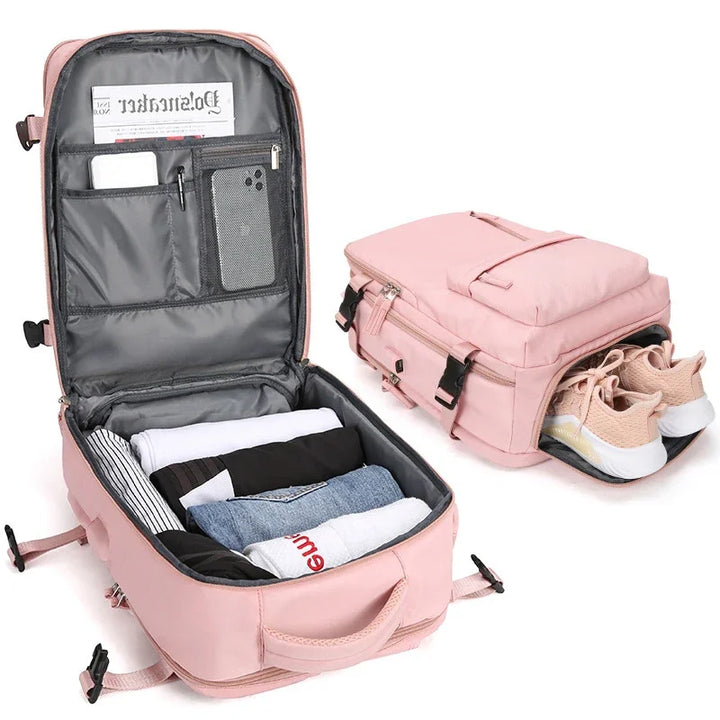 Kalsten | Travel Carry-On Backpack with Shoe Compartment