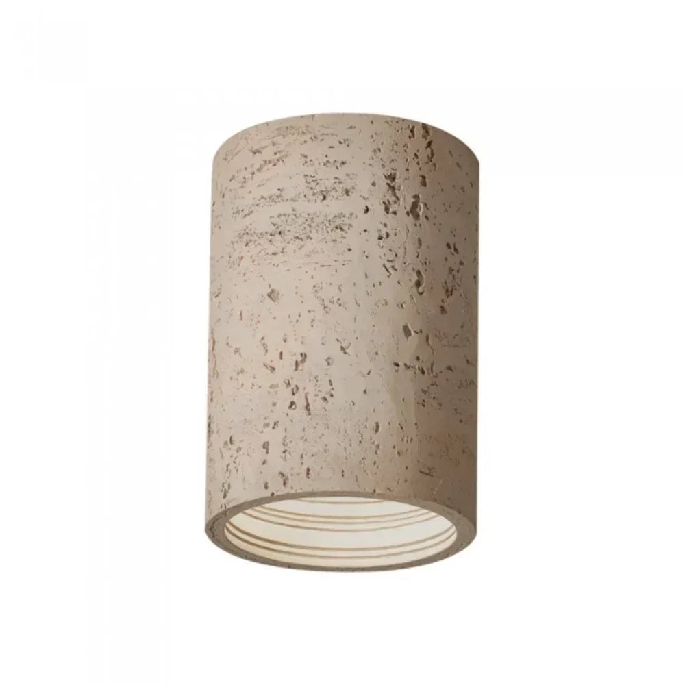 Ceiling Lamp Composite Cylindrical 12 in Soft Diffused Light Living Room Dining Area Ambient Lighting | Kalsten