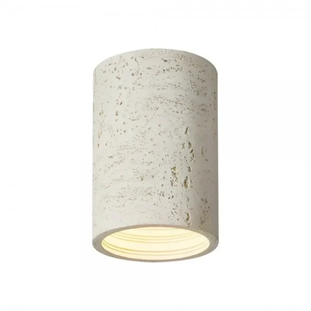Ceiling Lamp Composite Cylindrical 12 in Soft Diffused Light Living Room Dining Area Ambient Lighting | Kalsten