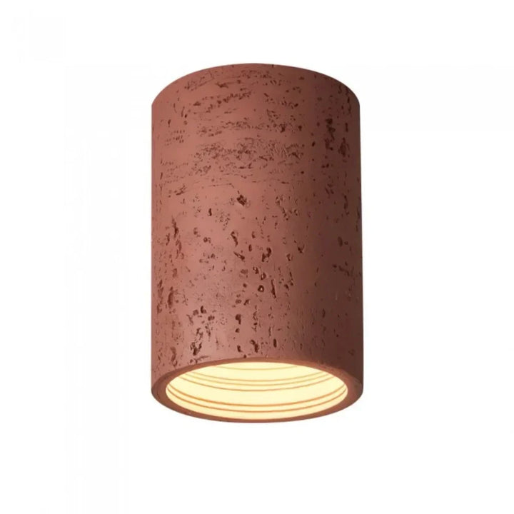 Ceiling Lamp Composite Cylindrical 12 in Soft Diffused Light Living Room Dining Area Ambient Lighting | Kalsten