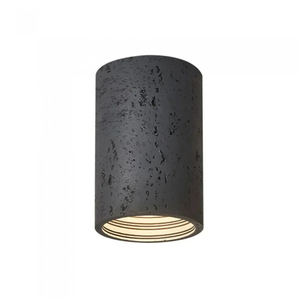 Ceiling Lamp Composite Cylindrical 12 in Soft Diffused Light Living Room Dining Area Ambient Lighting | Kalsten