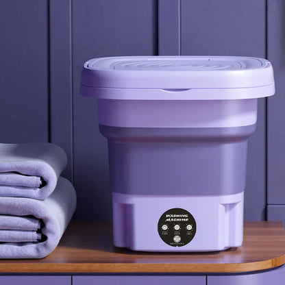 Portable & Foldable Washing Machine with Drying Function | Karnz