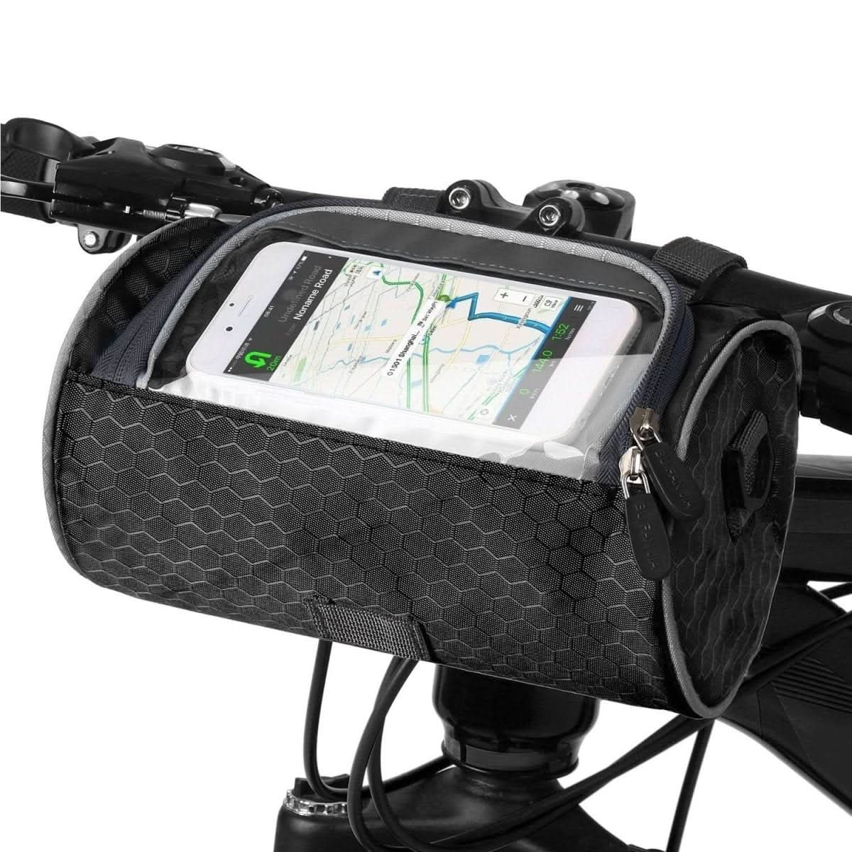 Skanto | Waterproof Bike Handlebar Bag with Touchscreen Access