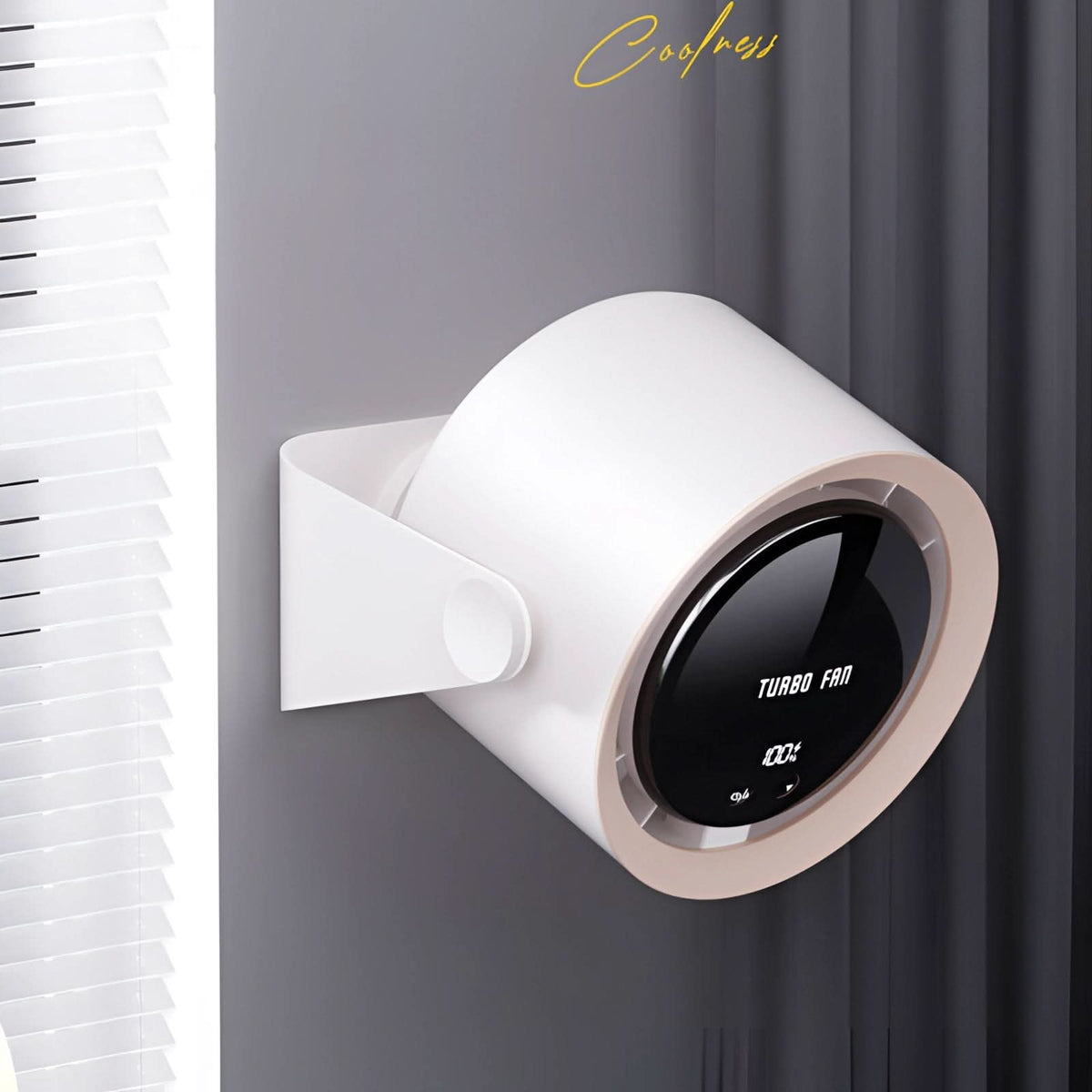 Skanto | Turbo bladeless fan with LED display quiet cooling