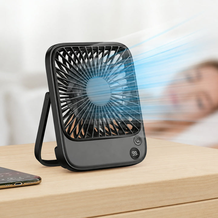 Portable Ventilator with Battery – 4 Speed Settings | Kalsten