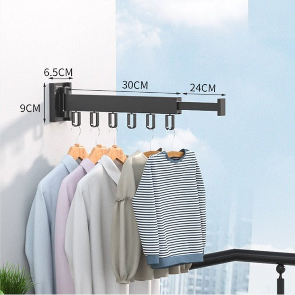 Retractable Wall-Mounted Clothes Dryer