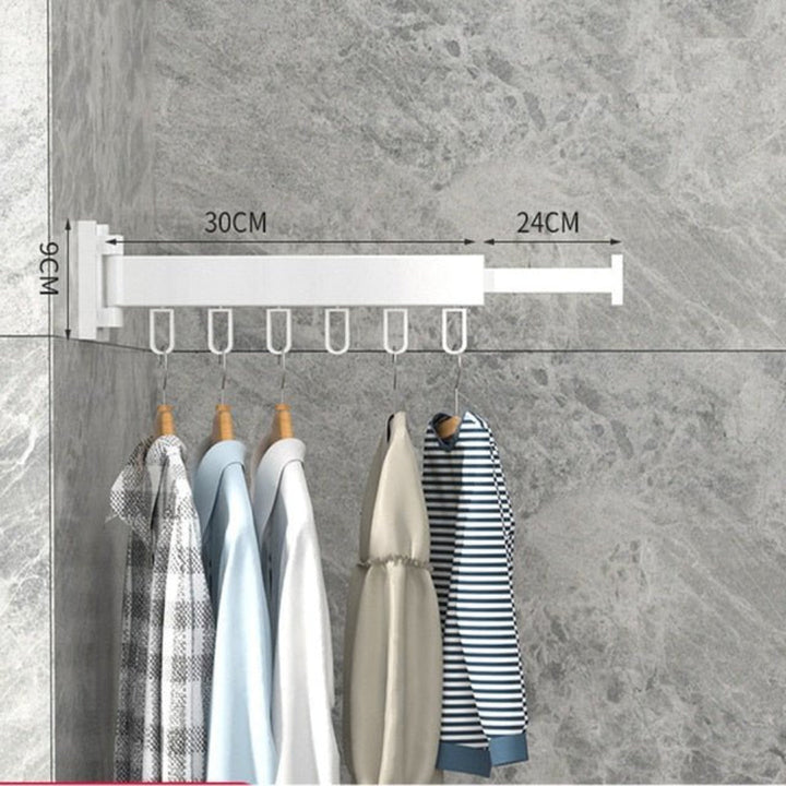 Retractable Wall-Mounted Clothes Dryer