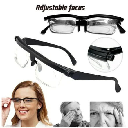 Adjustable focus glasses for near and far | Kalsten