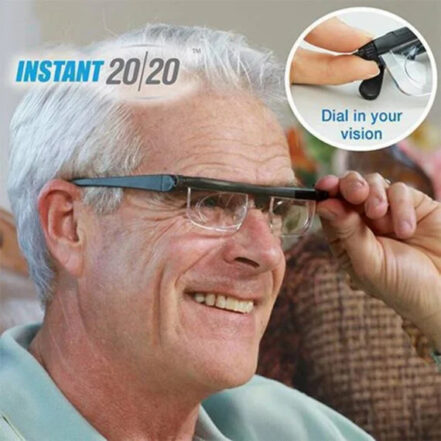 Adjustable focus glasses for near and far | Kalsten
