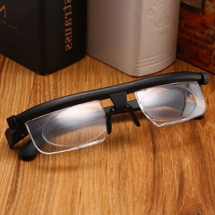 Adjustable focus glasses for near and far | Kalsten
