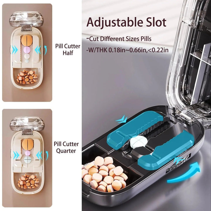 Kalsten | Adjustable Pill Cutter with Precision Blade