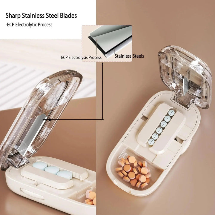 Kalsten | Adjustable Pill Cutter with Precision Blade
